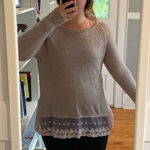 Frenchi brown sweater